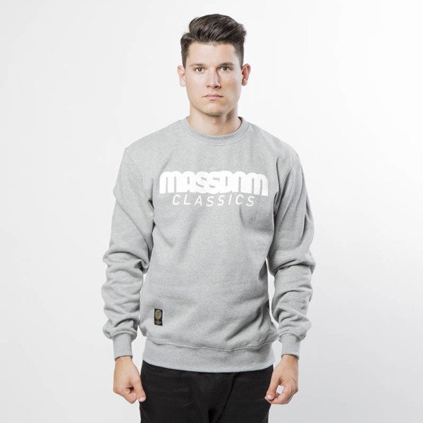Mass DNM bluza Sweatshirt Crewneck Classics - light heather grey