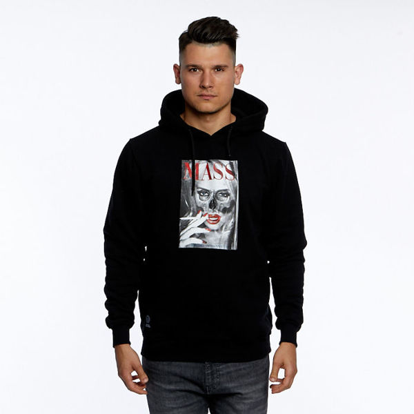 Mass DNM bluza Sweatshirt Deadly Look Hoody - black
