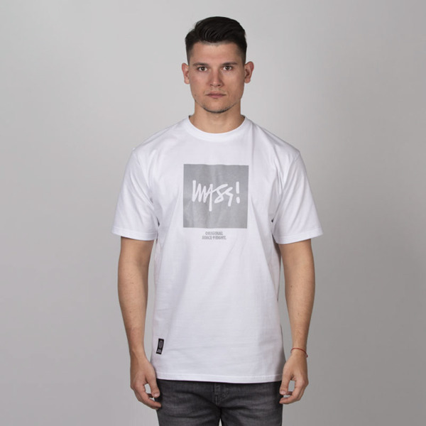 Mass DNM koszulka Glitter T-shirt - white