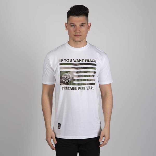Mass DNM koszulka War & Peace T-shirt - white