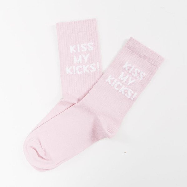 Skarpety Mass Denim socks Kiss Quarter pink SS 2017